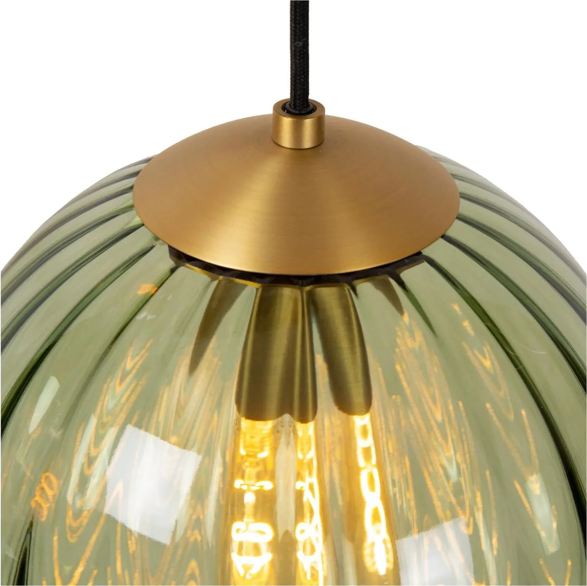 Lucide Monsaraz Hanglamp Ø25cm - Groen
