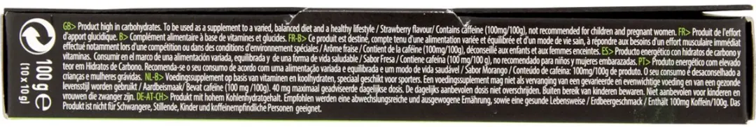 Isostar Energy Fruit Boost Aardbei 10x10g