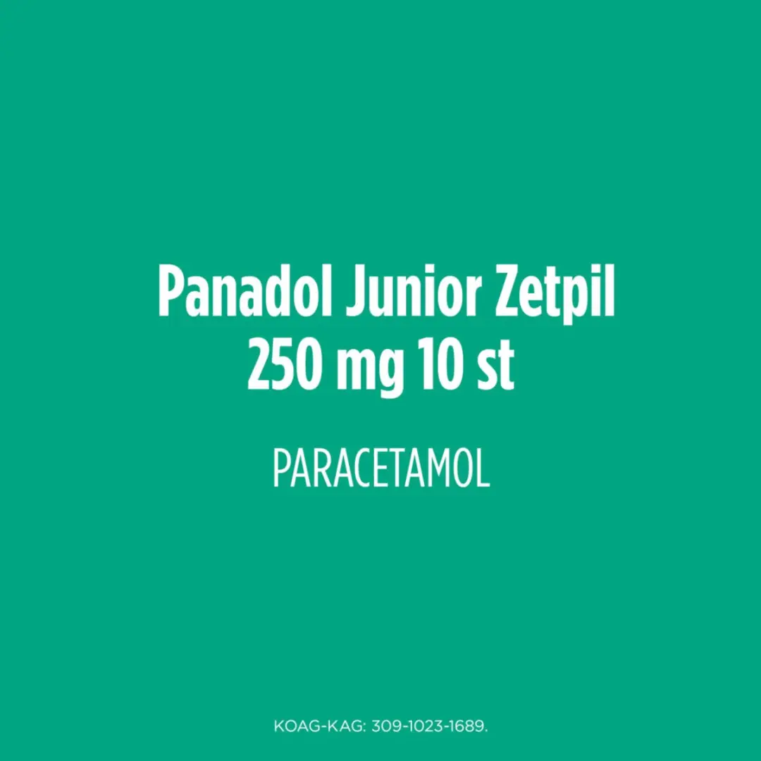 Panadol Junior Paracetamol 250mg Zetpillen - 20 Stuks