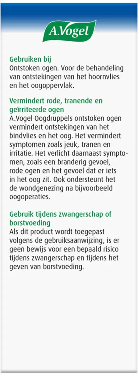 A.Vogel Oogdruppels Ontstoken Ogen 2x10ml