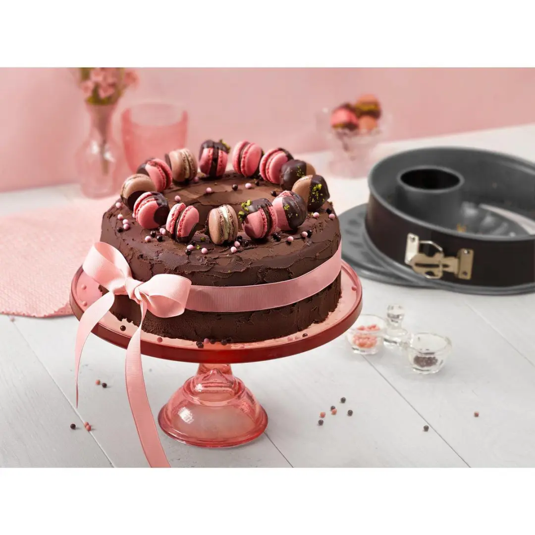 Kaiser Inspiration Spring-/Tulbandvorm Ø26cm - Non-Stick - Zwart