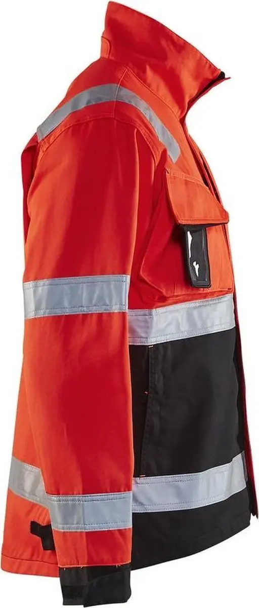 Blåkläder High Vis Jas Klasse 3 XXL - Rood/Zwart