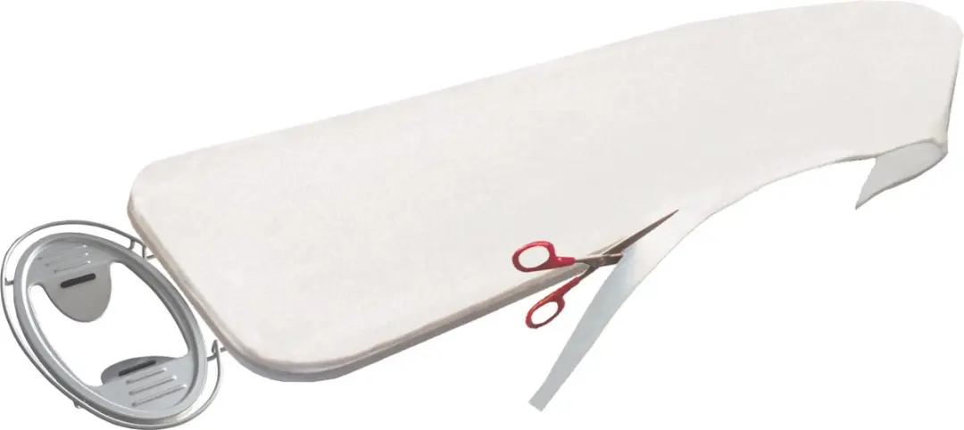 Tomado Paddy Molton Onderlegger 140x50cm - Wit