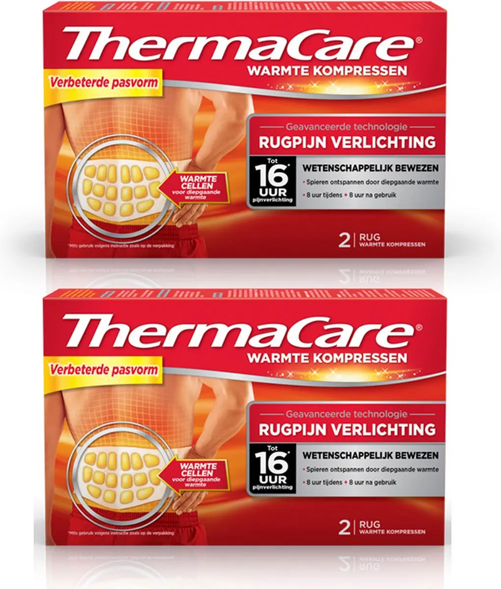 Thermacare Warmte Kompressen Rugpijn