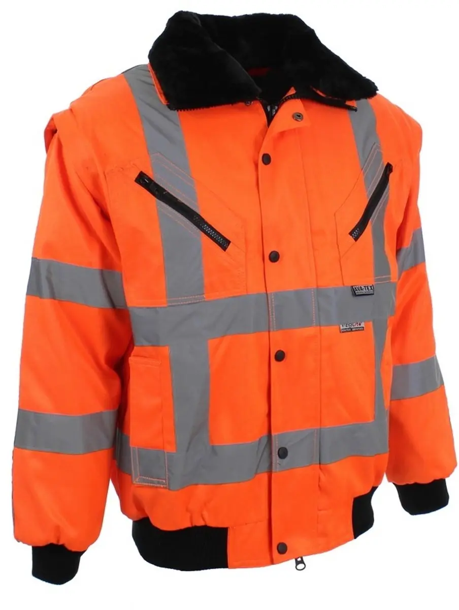 Oxxa M-Wear 0966 Pilotjack - Oranje - XXXL - afbeelding 6 van 6