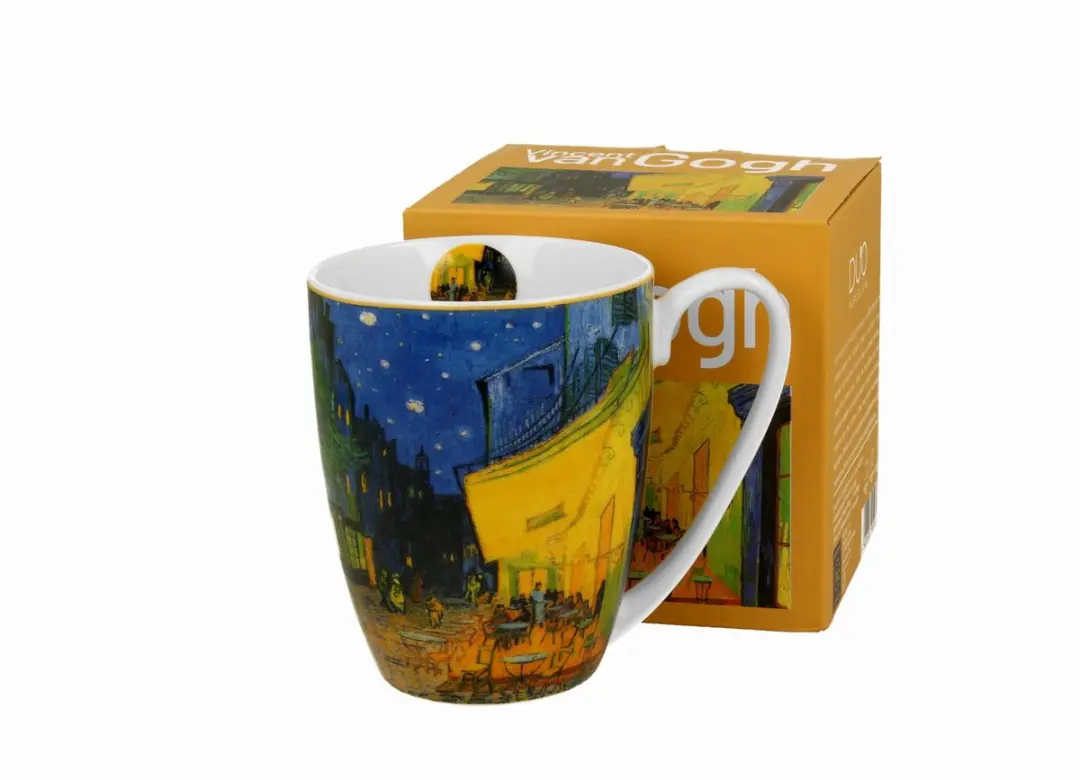 Duo Mok 'Terrace at Night' Van Gogh