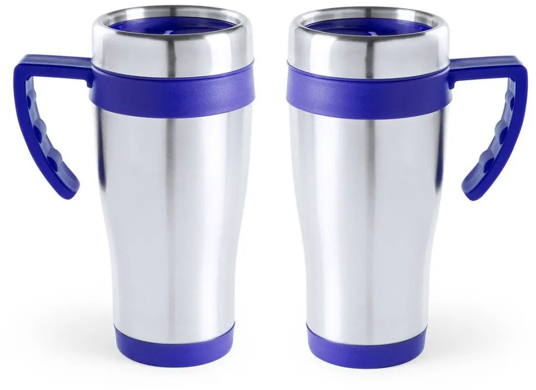 Carson RVS Thermosbekers Blauw 500ml