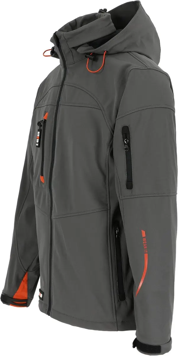 Herock Poseidon Softshell Werkjas - M - Oranje