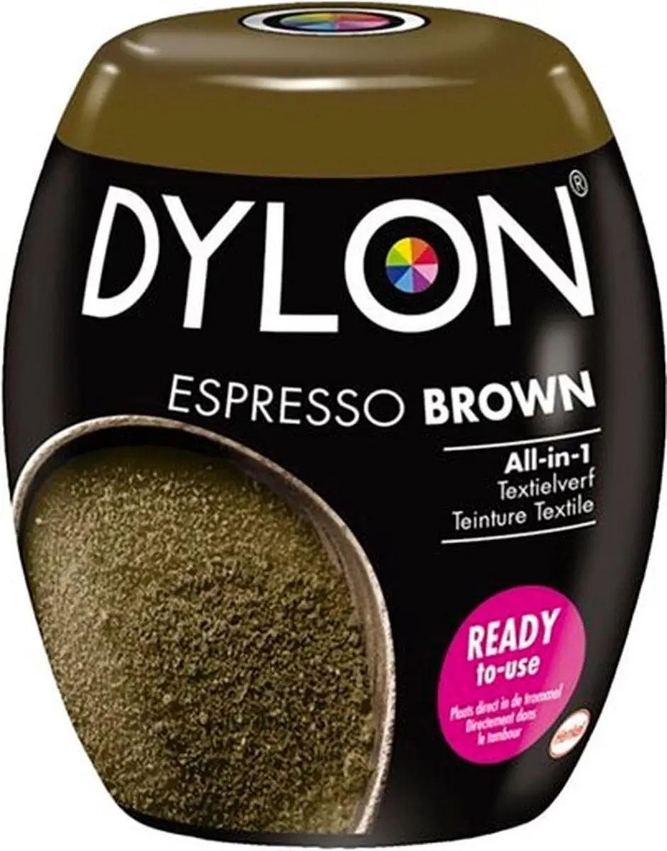 Dylon Pod Espresso Brown Textielverf