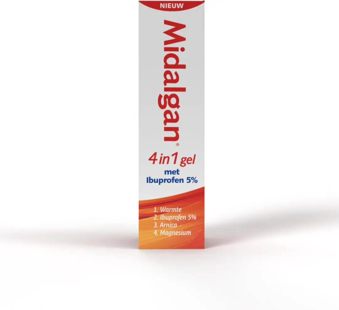 Midalgan Ibuprofen 4-in-1 Gel 100g