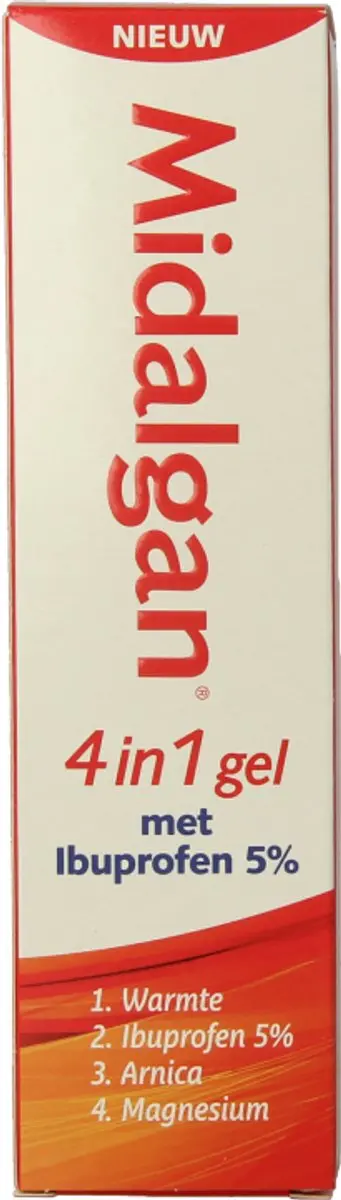 Midalgan Ibuprofen 4-in-1 Gel 100g