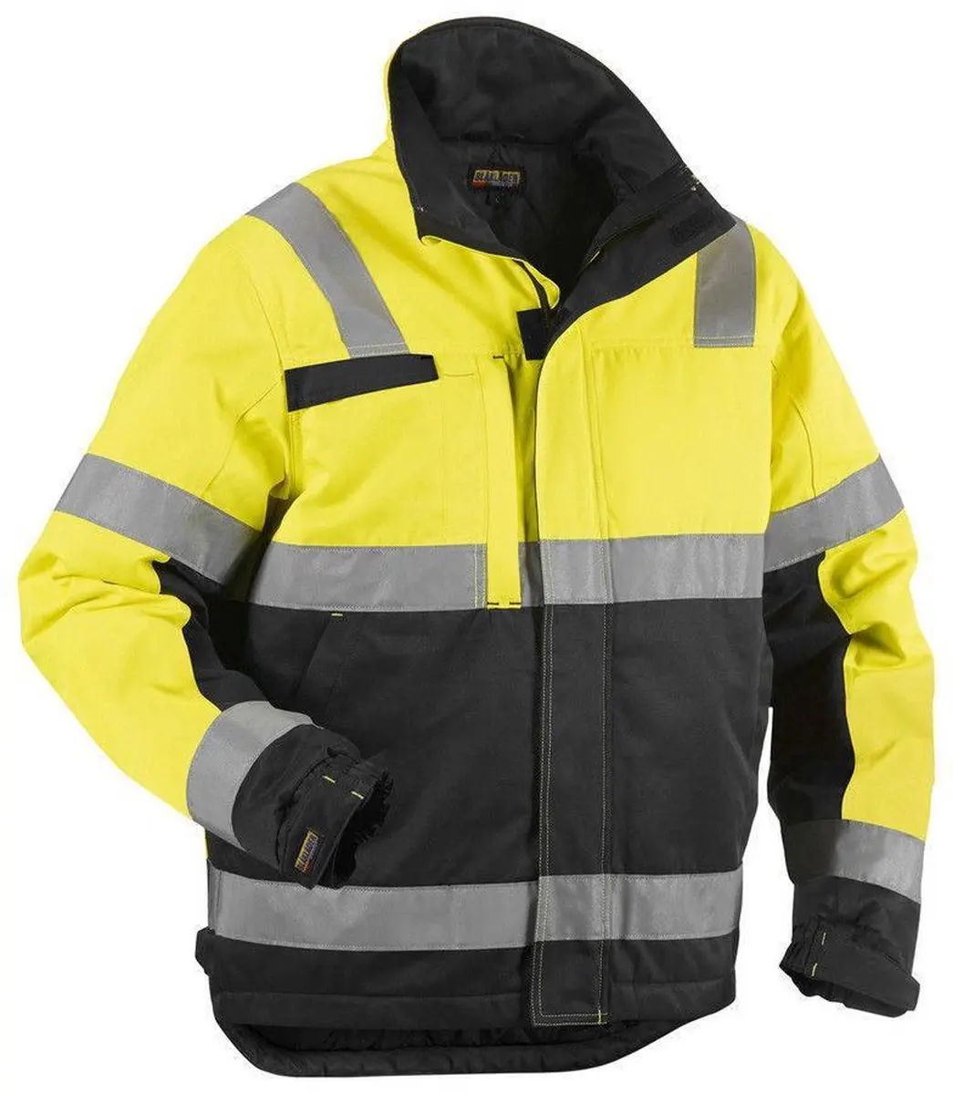 Blåkläder 4862-1811 Winterjas - High Vis Geel/Zwart - S