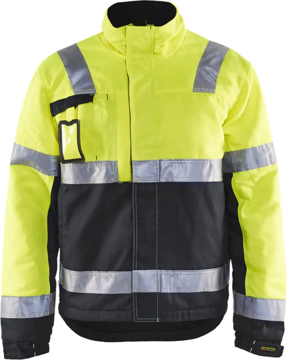 Blåkläder 4862-1811 Winterjas - High Vis Geel/Zwart - S