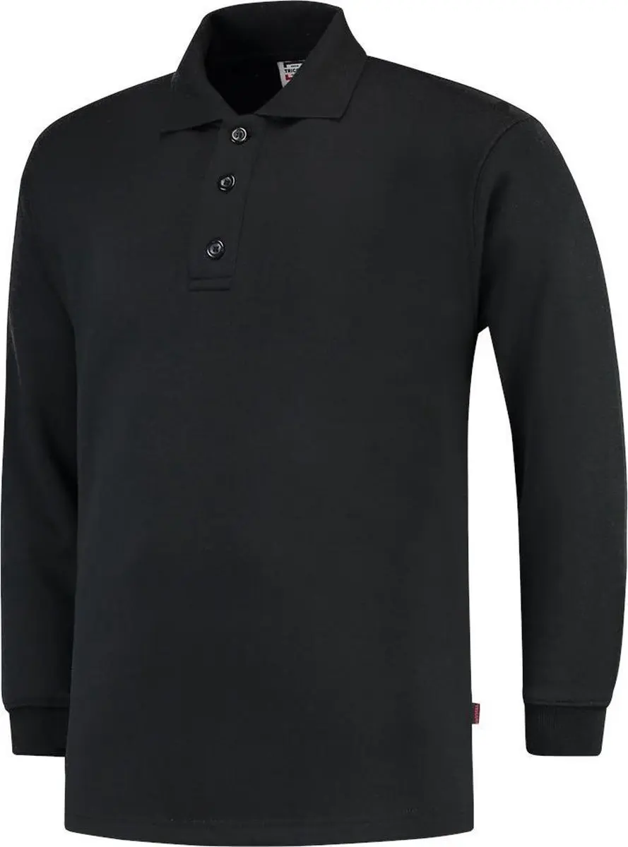 Tricorp Casual Polosweater 301004 - Zwart - 5XL
