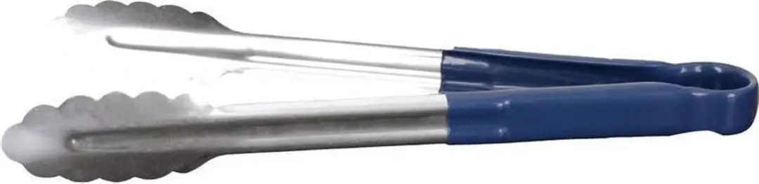 Vogue Hygiplas Serveertang Blauw RVS 30cm