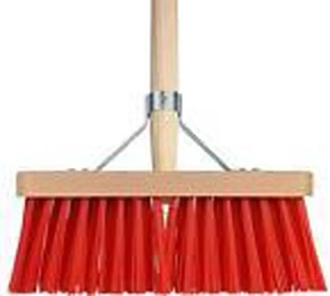 Talen Tools Halfrond Bezems Rood 31cm - afbeelding 6 van 6