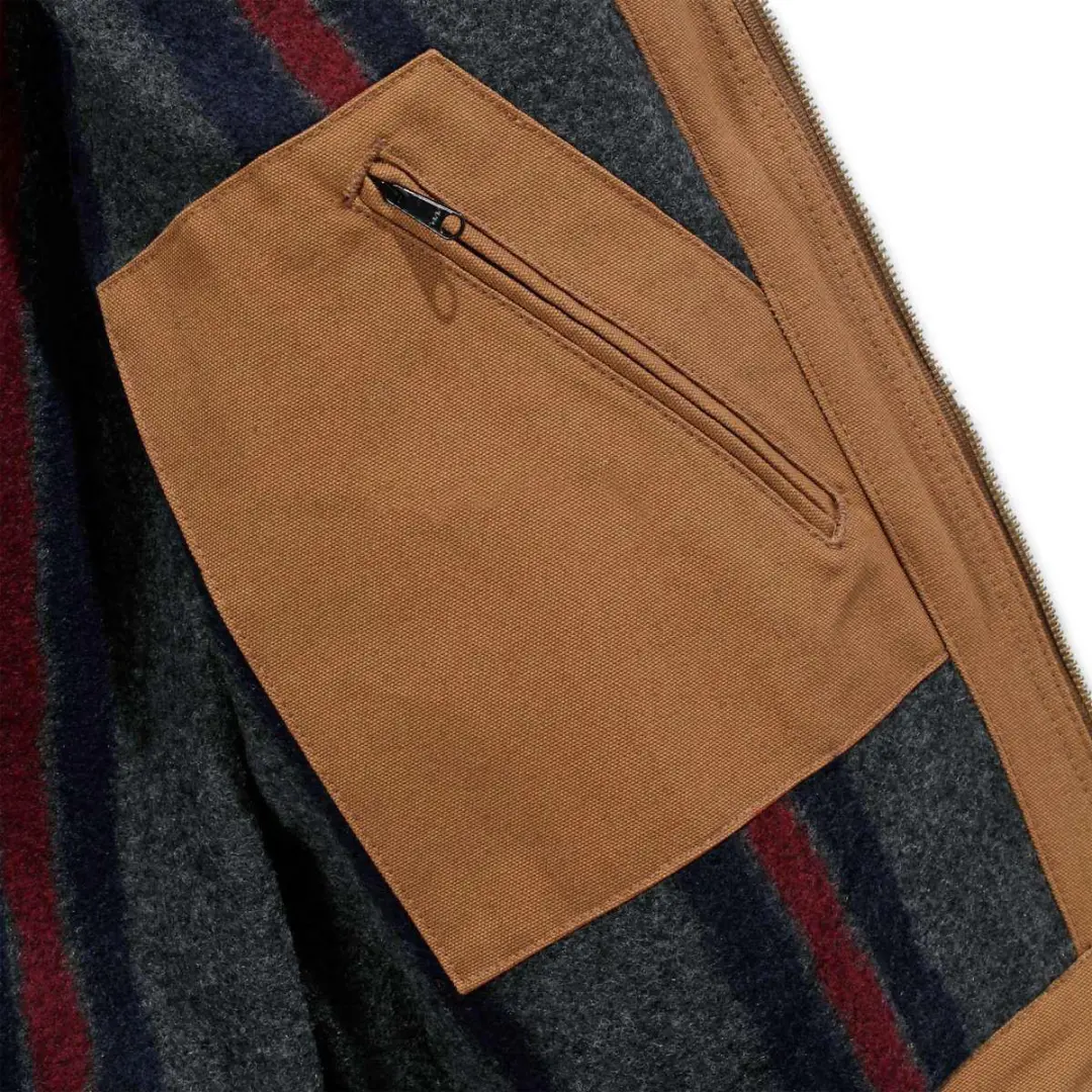 Carhartt Duck Detroit Jacket - Bruin L