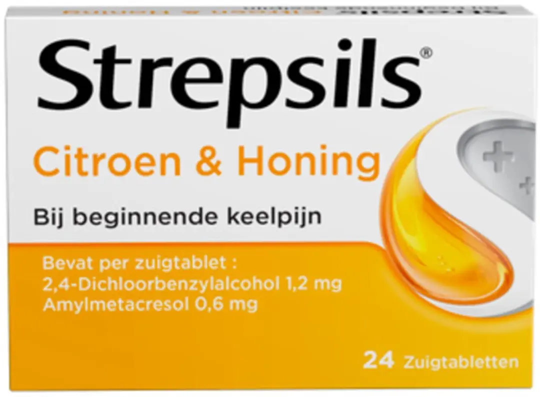 Strepsils Keelverzorging Zuigtabletten Citroen & Honing
