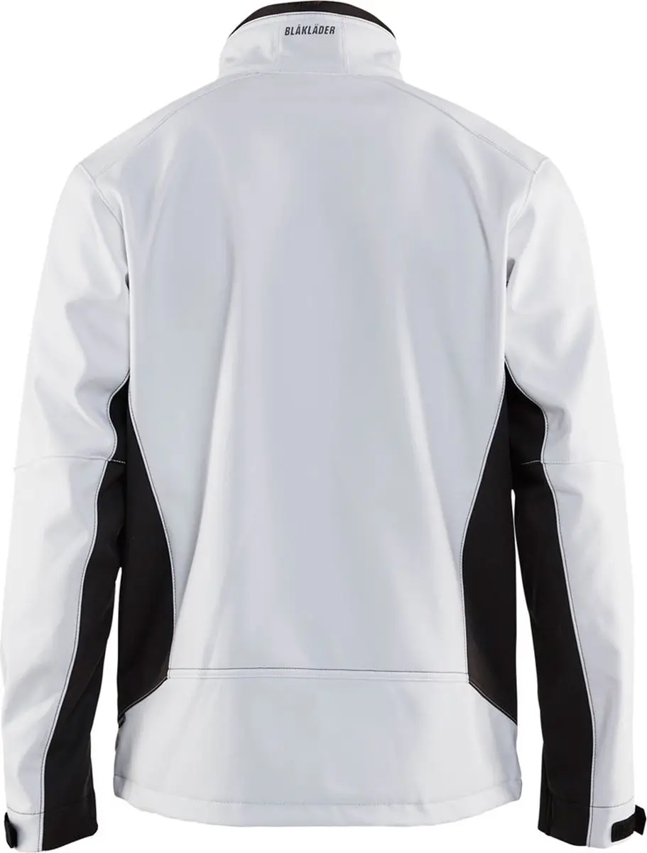 Blåkläder Softshell Jack 49502516 - 4XL - Wit/Donkergrijs