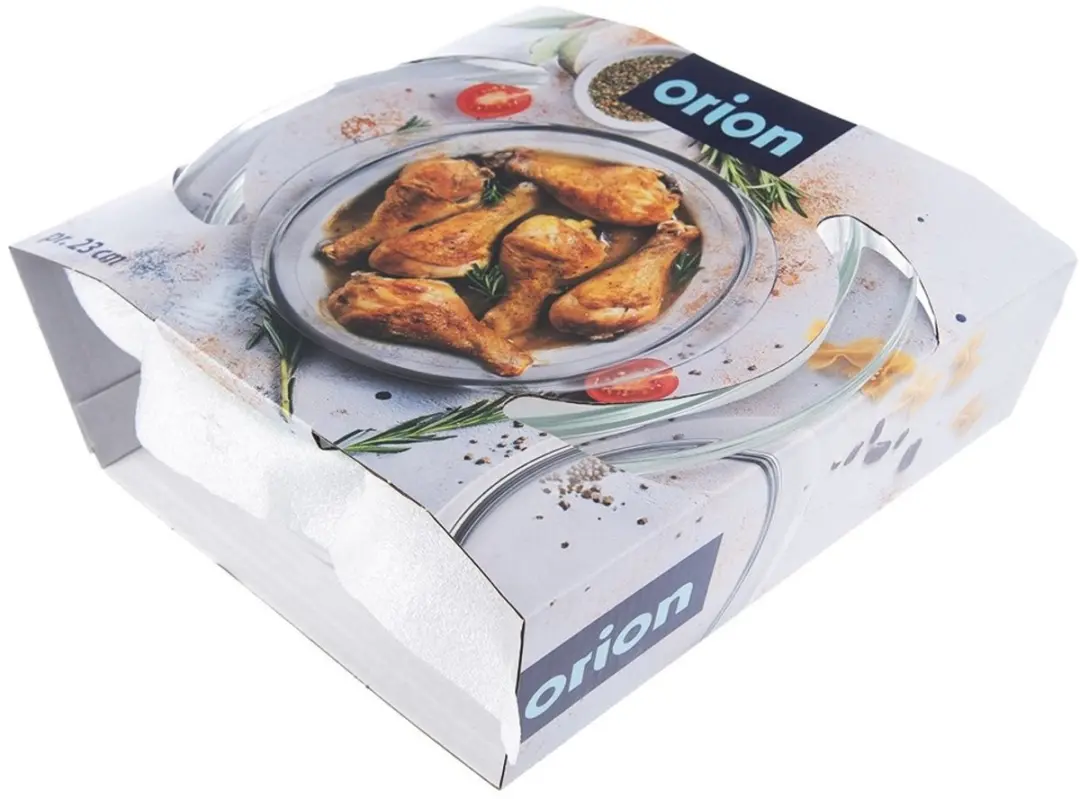 Orion Ovenschaal Borosilicaatglas 2,2L - 27x23x11,5cm - Transparant