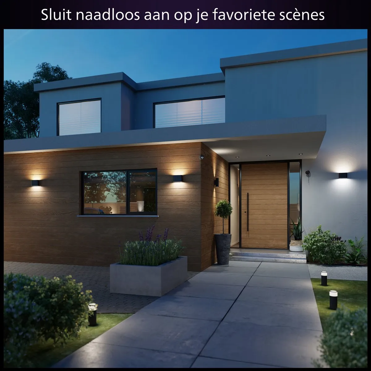 Philips Hue Dymera Muurlamp - Zwart