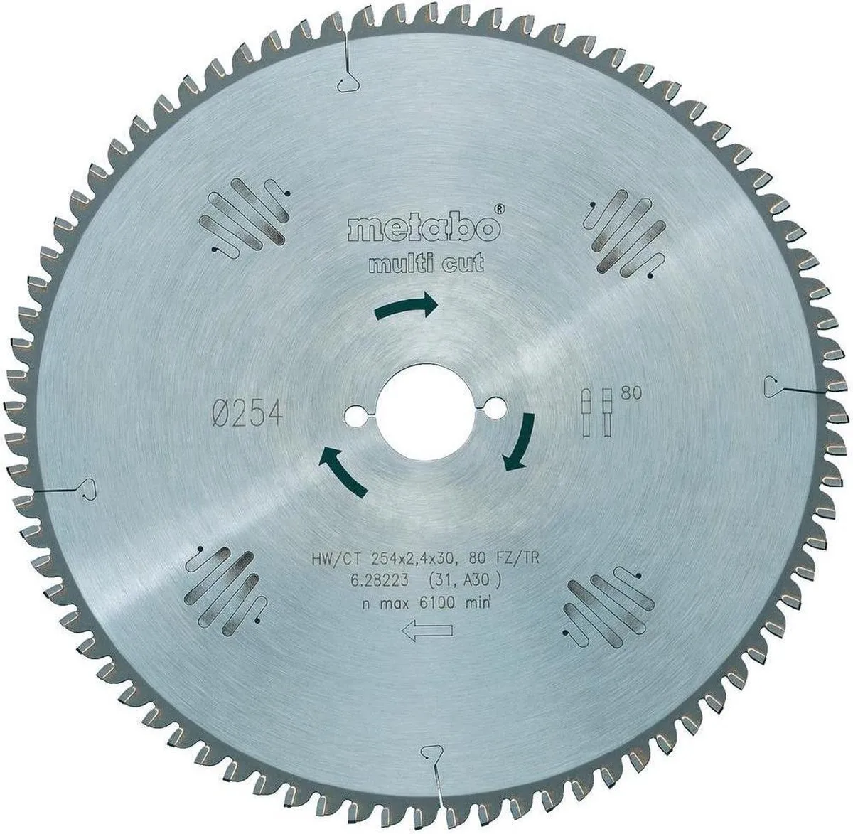 Metabo HM 216x30mm 60-tands Cirkelzaagblad