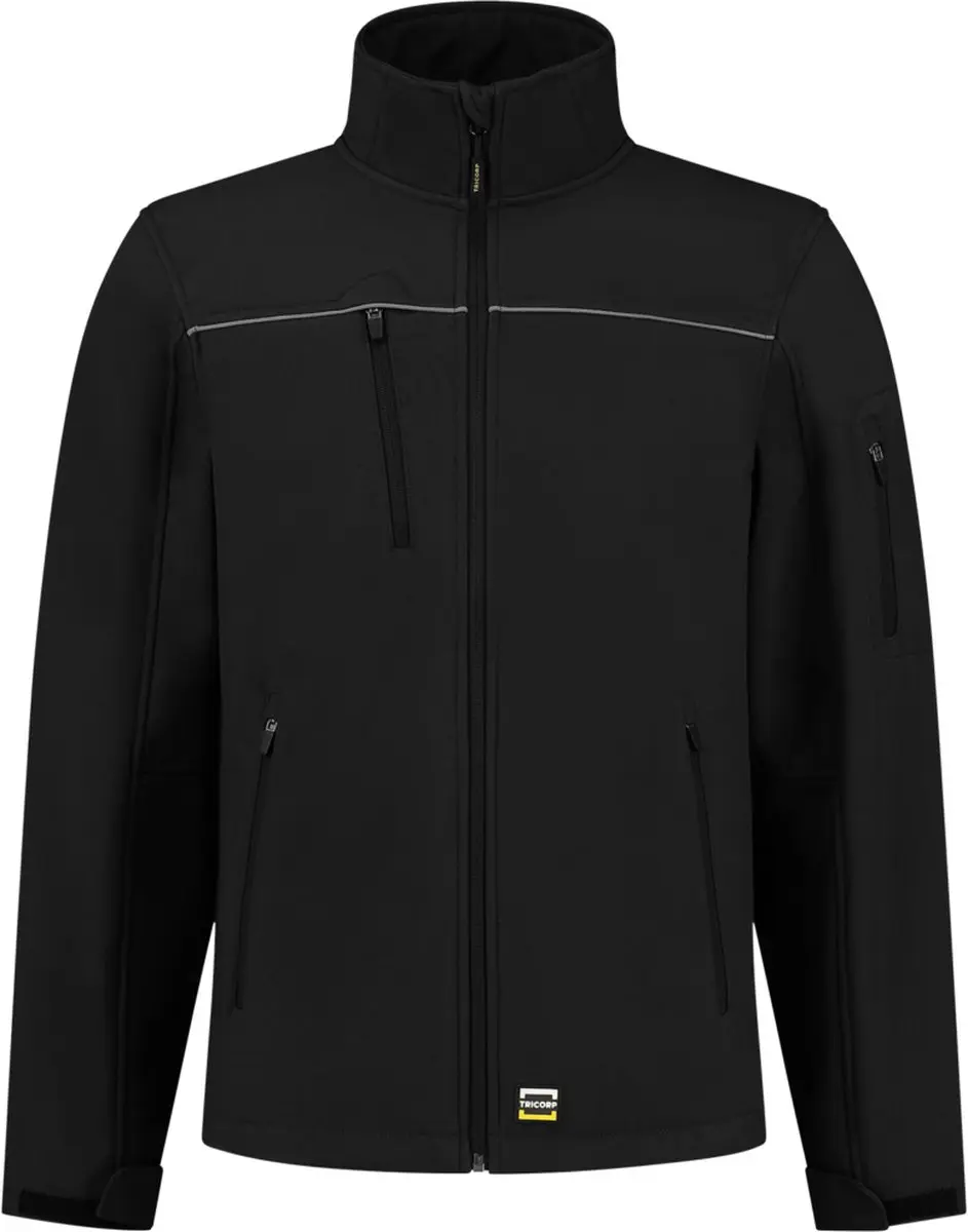 Tricorp 402006 Softshell Luxe 6XL - Zwart