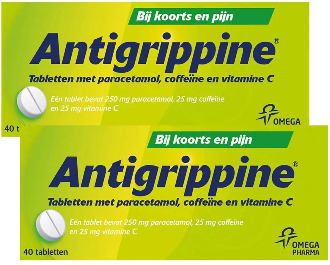 Antigrippine 250mg - 20 Stuks