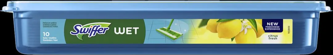 Swiffer Wet Vloerdoekjes Citrus PG722695 - 10 Stuks