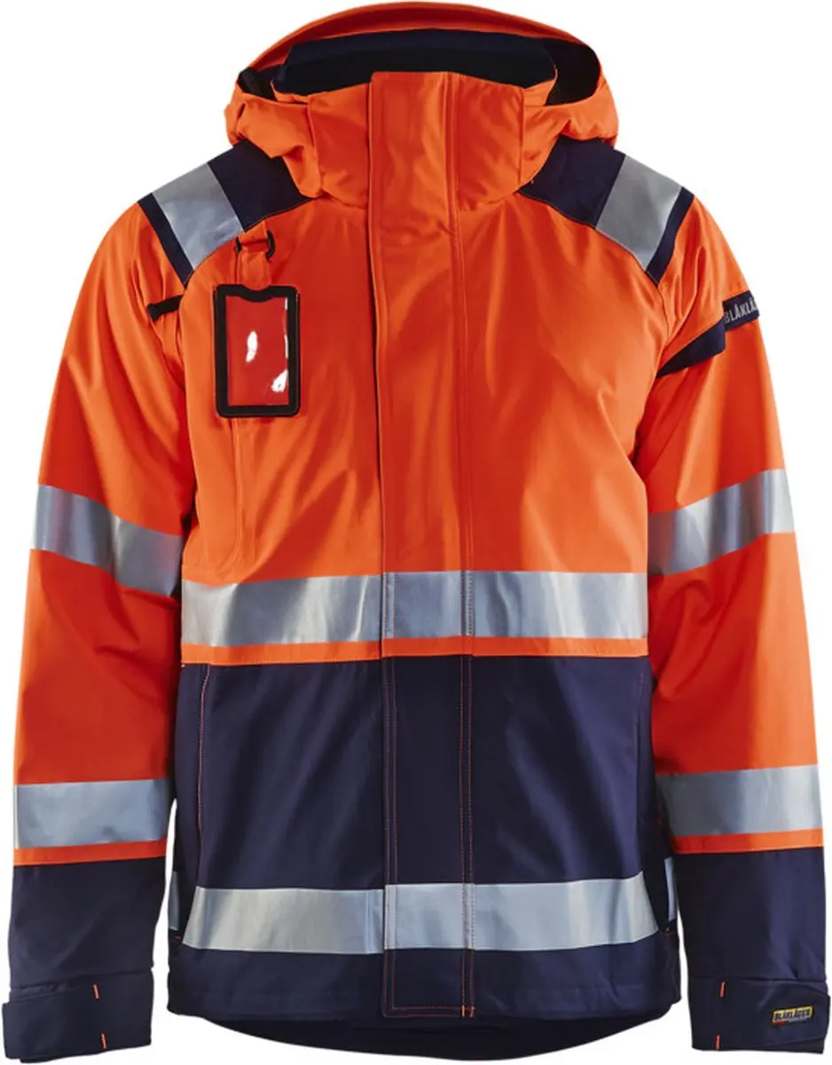 Blåkläder 4987-1987 Shell Jack High Vis