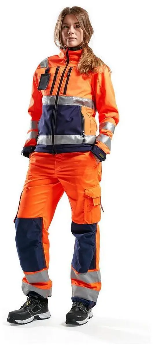 Blåkläder 4902-2517 Dames Softshelljack High Vis - M