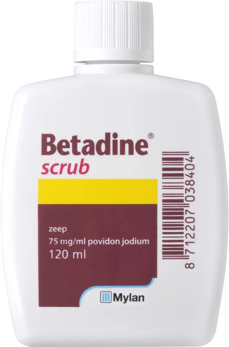 Betadine Scrub Vloeibare Desinfectiezeep 120ml