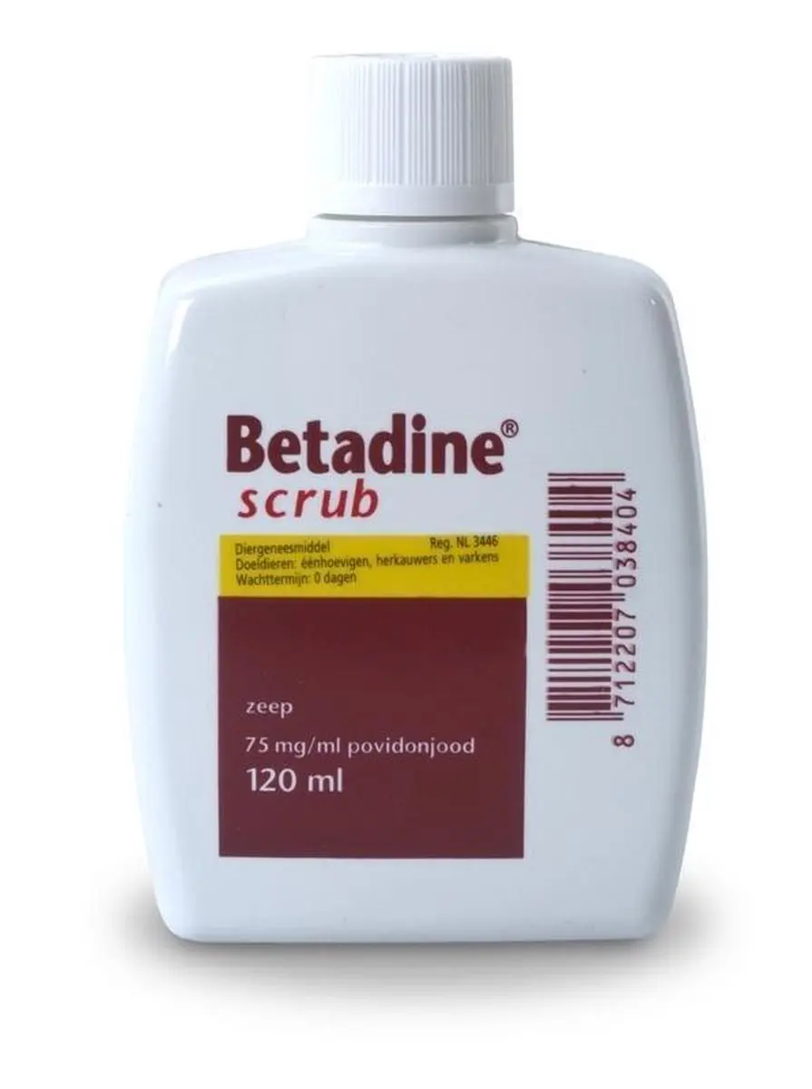 Betadine Scrub Vloeibare Desinfectiezeep 120ml