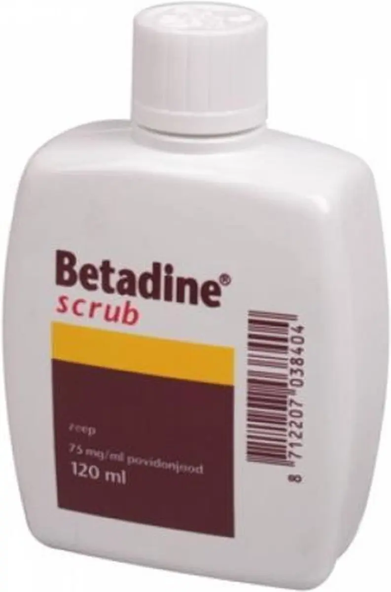 Betadine Scrub Vloeibare Desinfectiezeep 120ml