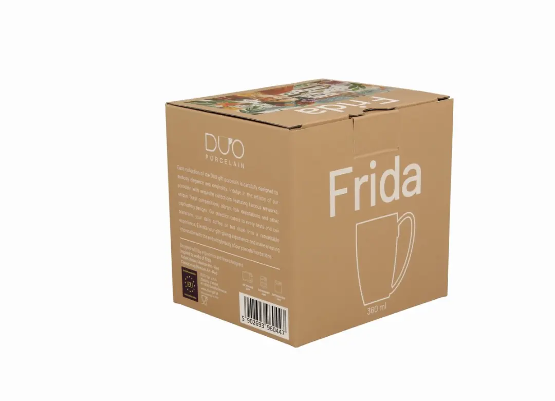 Duo Mok Mexican Art - Rood New Bone China Porselein