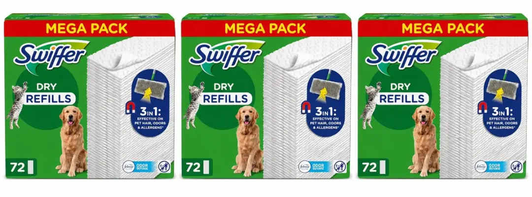 Swiffer Dry Vloerreinigingsdoekjes 216 Stuks