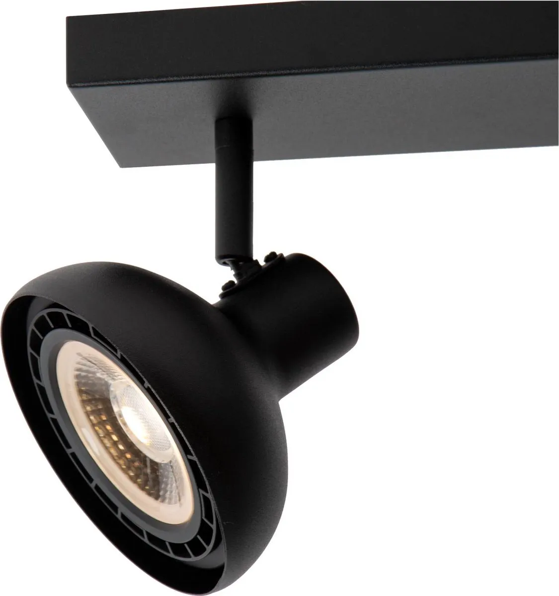 Lucide SENSAS Plafondspot 2xGU10 ES111 - Zwart