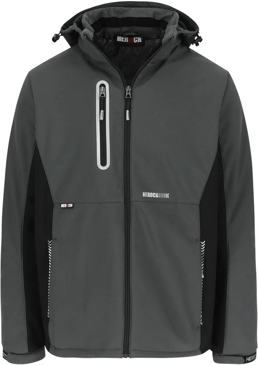 Herock Taris Softshell Werkjas XXL - Khaki/Zwart