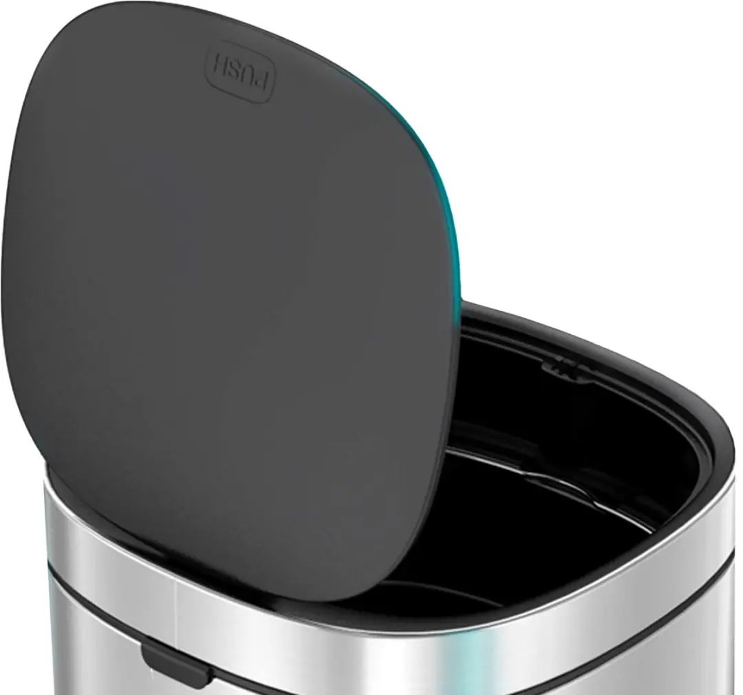 Desq Touch Prullenbak 6130.18 - 30L - Zilver
