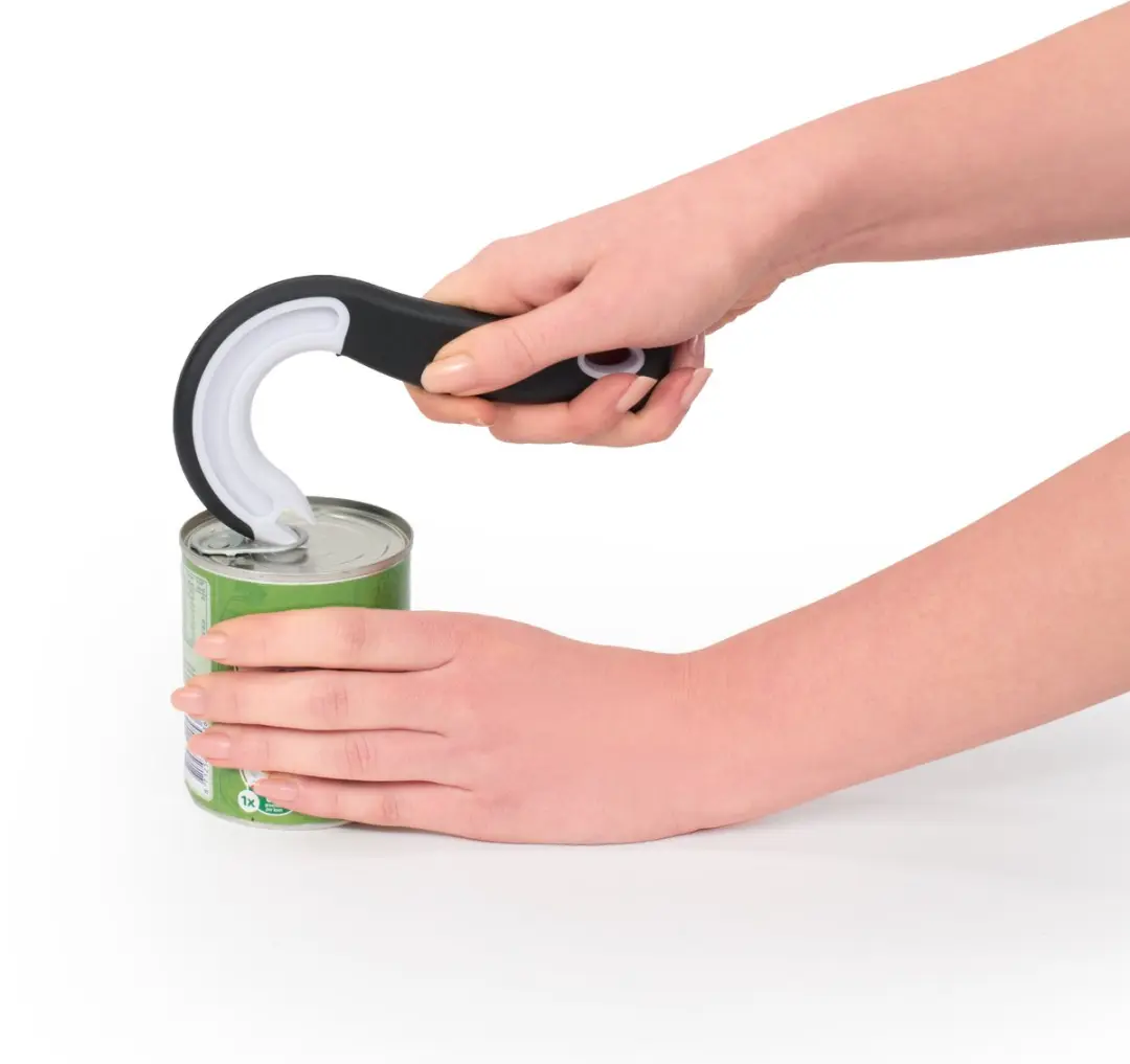 Vitility Blikopener Comfort - 1 Stuk - Zwart/Wit