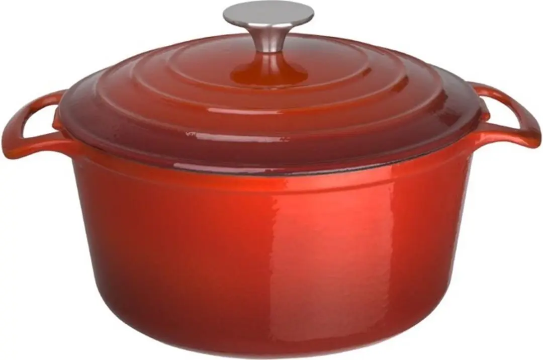 Vogue GH305 Ronde Braadpan 4L - Rood