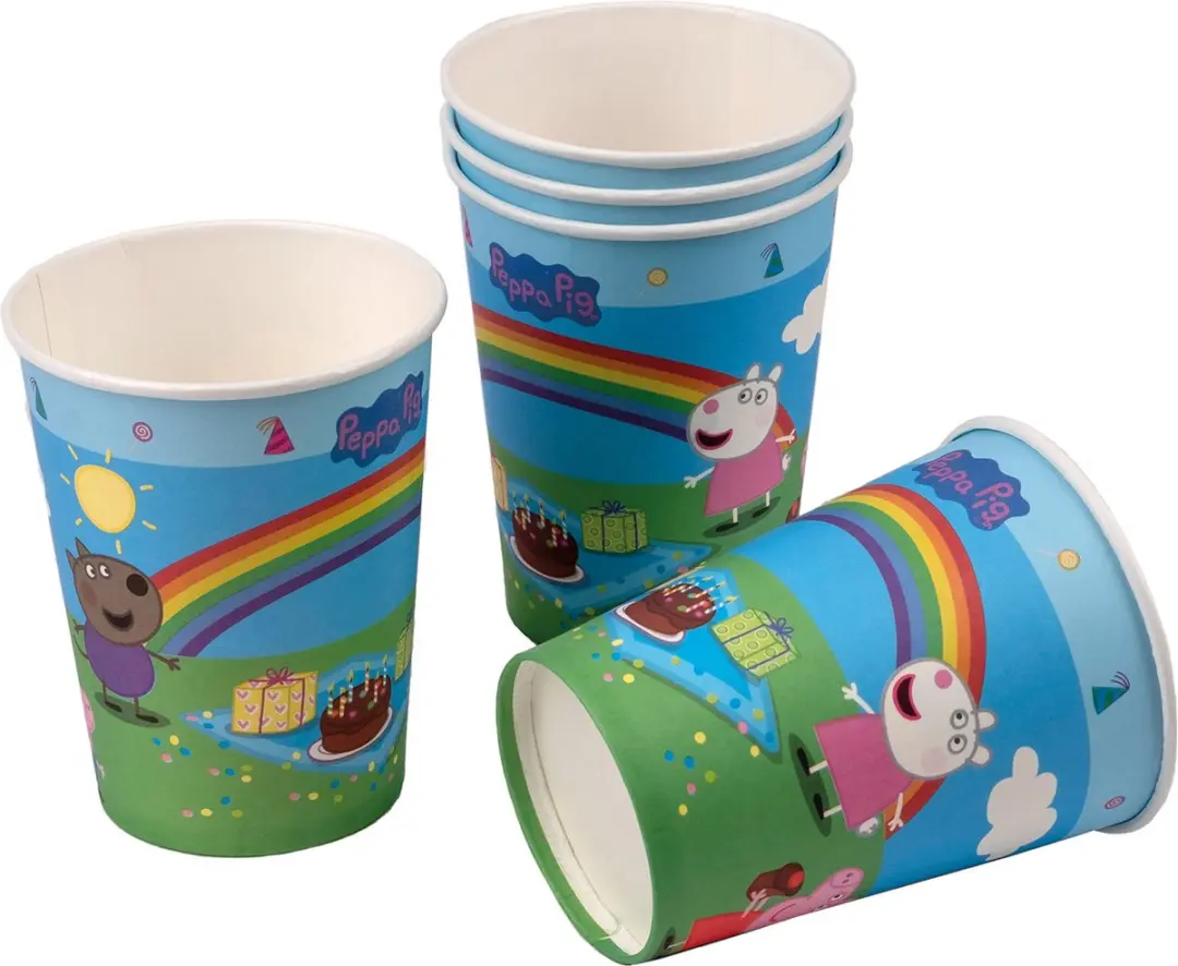 Peppa Pig Themafeest Drinkbekertjes