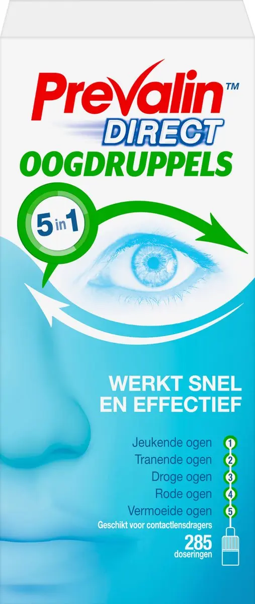 Prevalin Direct Oogdruppels 10ml