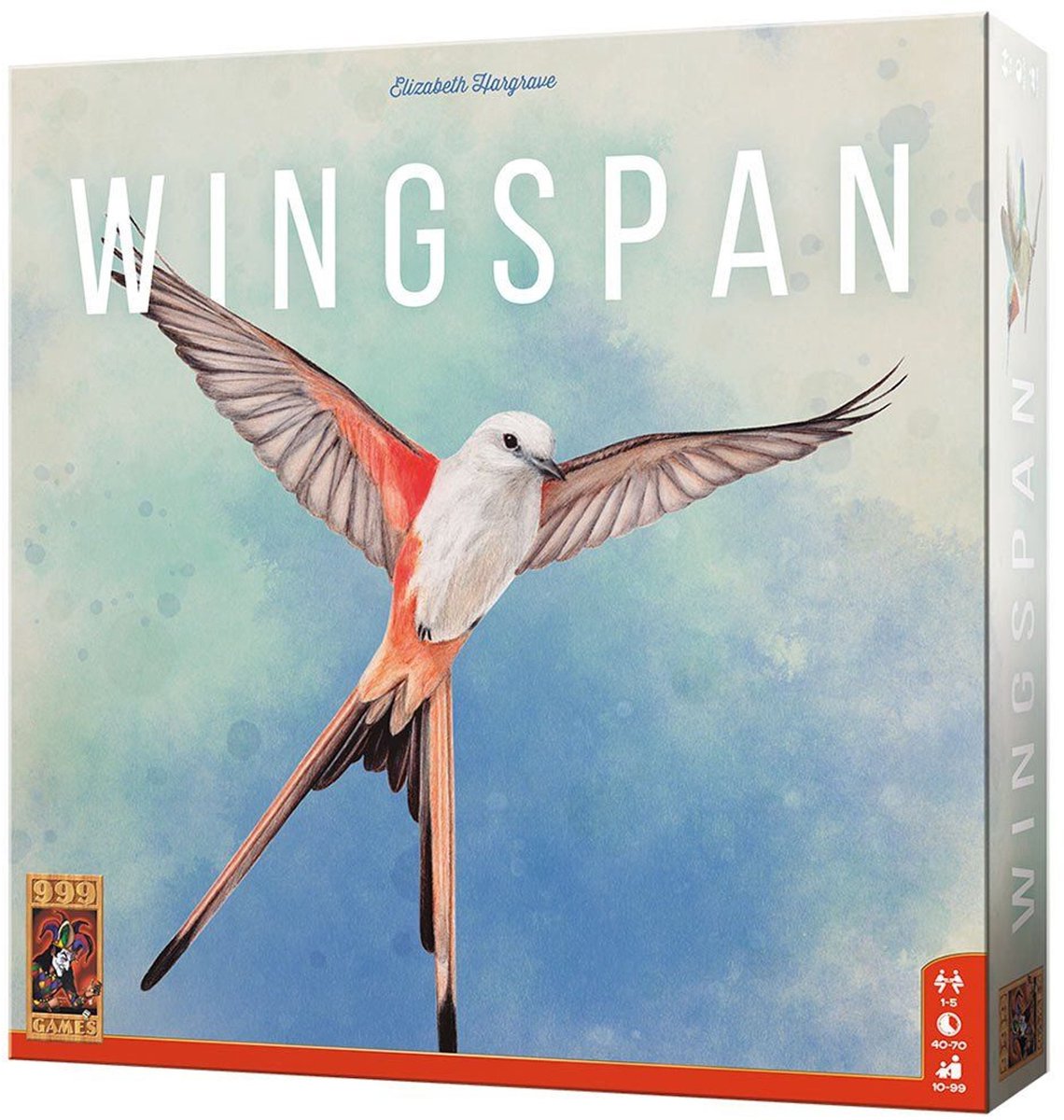 999 Games - Wingspan - Bordspel - Prachtig vormgegeven - Ook voor 1 speler - Gezelschapsspel