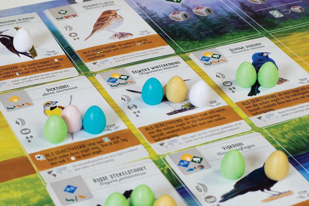 999 Games - Wingspan - Bordspel - Prachtig vormgegeven - Ook voor 1 speler - Gezelschapsspel