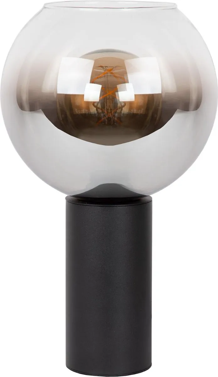 Lucide Marius Tafellamp Ø20cm - 1xE27 - Zwart
