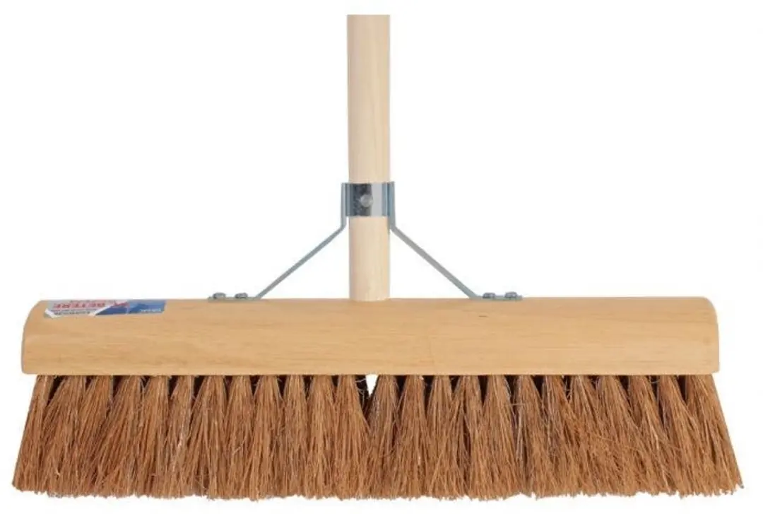 Talen Tools Cocos Zaalveger 40cm - Terracotta bruin
