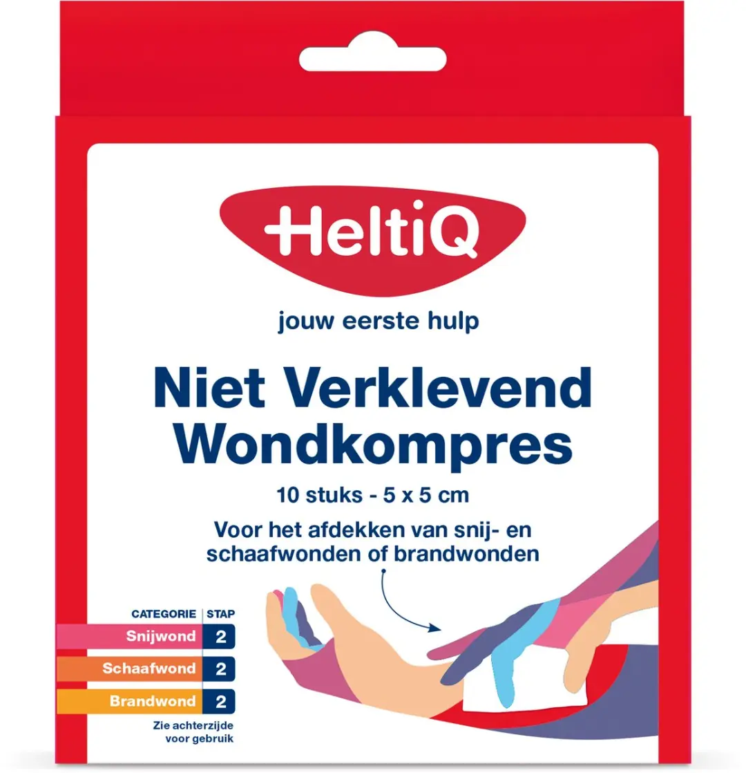 Heltiq Wondkompres 5x5cm