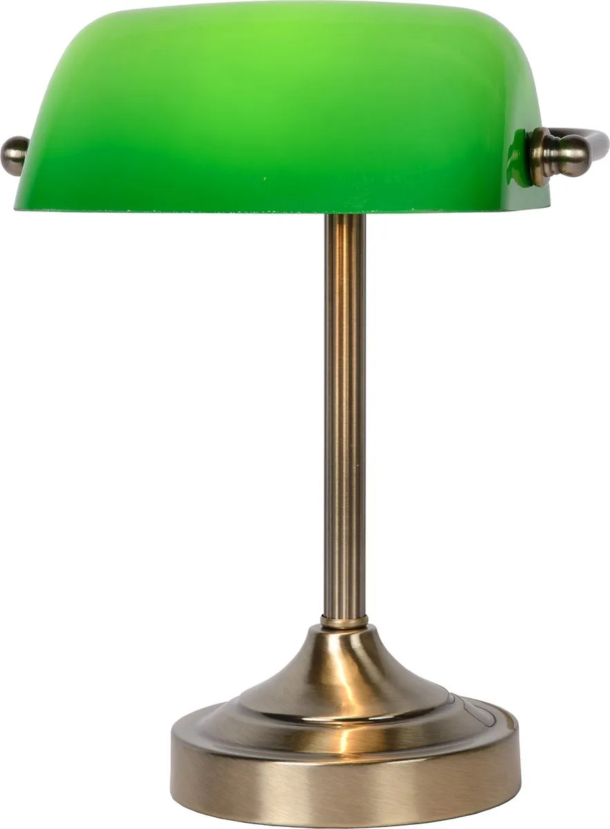 Lucide Banker Bureaulamp E14 - Brons