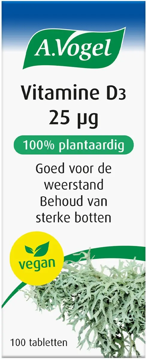 A.Vogel Vitamine D3 25 μg Tabletten